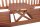 Garden Pleasure Gartenbank PHUKET 985022 braun Holz 150,0 cm