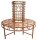 Garden Pleasure Baumbank LARISSA 950251 braun Metall 121,0 cm