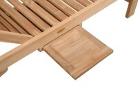 Garden Pleasure Sonnenliege SOLO braun Holz