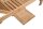 Garden Pleasure Sonnenliege SOLO braun Holz