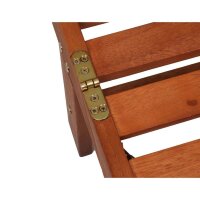 Garden Pleasure Sonnenliege PALM SPRINGS braun Holz