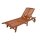 Garden Pleasure Sonnenliege PALM SPRINGS braun Holz