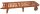 Garden Pleasure Sonnenliege PALM SPRINGS braun Holz