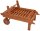 Garden Pleasure Sonnenliege PALM SPRINGS braun Holz