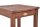 Garden Pleasure Gartentisch SONORA dunkelbraun quadratisch 40,0 x 40,0 x 35,0 cm