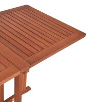 Garden Pleasure Gartentisch BALTIMORE braun rechteckig 120,0 x 70,0 x 73,0 cm