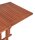 Garden Pleasure Gartentisch BALTIMORE braun rechteckig 120,0 x 70,0 x 73,0 cm