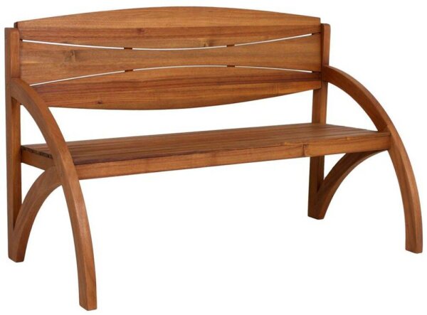 Garden Pleasure Gartenbank HADIA 985188 braun Holz 140,0 cm