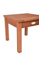Garden Pleasure Gartentisch SONORA braun quadratisch 40,0...