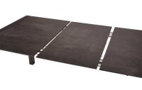 Garden Pleasure Gartentisch SOPHIA dunkelbraun rechteckig 160,0 x 92,0 x 75,0 cm
