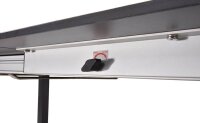 Garden Pleasure Gartentisch SOPHIA dunkelbraun rechteckig 160,0 x 92,0 x 75,0 cm