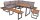 Garden Pleasure Loungegruppe AUREA grau, anthrazit Kunststoff, Metall, 15-teilig