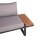 Garden Pleasure Loungegruppe AUREA grau, anthrazit Kunststoff, Metall, 15-teilig