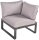 Garden Pleasure Loungegruppe AUREA grau, anthrazit Kunststoff, Metall, 15-teilig