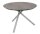 Garden Pleasure Gartentisch SOPHIA grau rund 110,0 x 110,0 x 75,0 cm
