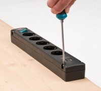 brennenstuhl Bremounta USB-A 5-fach Steckdosenleiste mit...