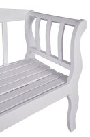 Garden Pleasure Gartenbank ARCADIA 985112 weiß Holz...