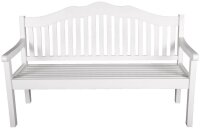 Garden Pleasure Gartenbank AUSTIN 985110 weiß Holz...