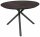 Garden Pleasure Gartentisch SOPHIA dunkelbraun rund 110,0 x 110,0 x 75,0 cm