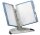 tarifold Sichttafelsystem Design 734301 DIN A4 blau mit 10 St. Sichttafeln, 1 St.
