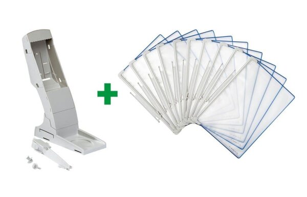 tarifold Erweiterungselement für Sichttafelsystem Design 734351 DIN A4 blau mit 10 St. Sichttafeln, 1 St.