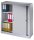CP Schiebetürenschrank C 2000 Acurado, 2047-00 S10020 lichtgrau 2 Fachböden 120,0 x 40,0 x 120,0 cm
