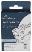 MediaRange Schriftband MRBTZ121 ersetzt brother...