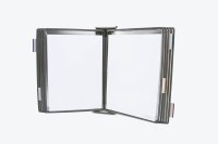 tarifold Wand-Sichttafelsystem 424100 DIN A4 grau mit 10...
