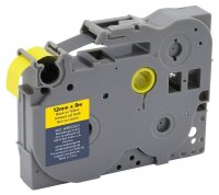 MediaRange Schriftband MRBTZ631 ersetzt brother TZ-631/TZe-631 , 12 mm, schwarz auf gelb, 1 St.