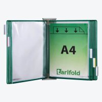 tarifold Wand-Sichttafelsystem 424105 DIN A4 grün...