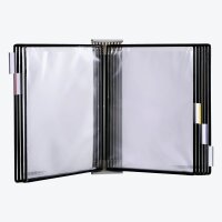 tarifold Wand-Sichttafelsystem 424107 DIN A4 schwarz mit...