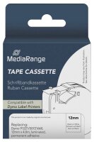 MediaRange Schriftband LetraTag MRDY91221 ersetzt DYMO...