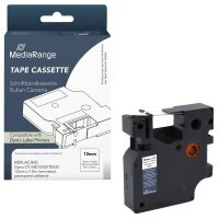 MediaRange Schriftband D1 MRDY45013 ersetzt DYMO...