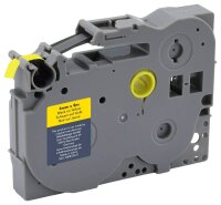MediaRange Schriftband MRBTZ611 ersetzt brother TZ-611/TZe-611 , 6 mm, schwarz auf gelb, 1 St.