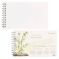 HAHNEMÜHLE Malblock Bamboo 15,3 x 25,0 cm 265 g/qm,...