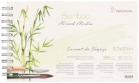 HAHNEMÜHLE Malblock Bamboo 15,3 x 25,0 cm 265 g/qm,...