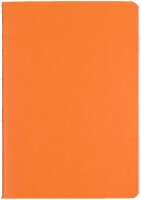 HAHNEMÜHLE Notizbücher DIN A6 blanko, cerise/paprika Softcover 40 (2x 20) Seiten, 2 St.