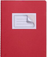 HAHNEMÜHLE Notizbücher DIN A6 blanko, cerise/paprika Softcover 40 (2x 20) Seiten, 2 St.