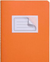 HAHNEMÜHLE Notizbücher DIN A6 blanko, cerise/paprika Softcover 40 (2x 20) Seiten, 2 St.