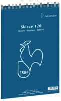 HAHNEMÜHLE Skizzenblock DIN A4, 1 Block