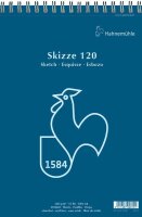 HAHNEMÜHLE Skizzenblock DIN A4, 1 Block
