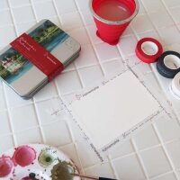 HAHNEMÜHLE Malerband rot 15,0 mm x 20,0 m 1 Rolle