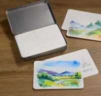 HAHNEMÜHLE Aquarellpostkarten 230 g/qm, 30 St.