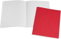 HAHNEMÜHLE Notizbücher DIN A4 blanko, cerise/paprika Softcover 40 Seiten, 1 St.