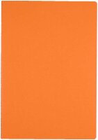 HAHNEMÜHLE Notizbücher DIN A4 blanko, cerise/paprika Softcover 40 Seiten, 1 St.