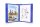 tarifold Wand-Sichttafelsystem 414901 DIN A4 blau mit 10 St. Sichttafeln, 1 St.