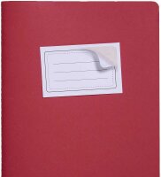 HAHNEMÜHLE Notizbücher DIN A5 blanko, cerise/paprika Softcover 40 Seiten, 1 St.