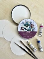 HAHNEMÜHLE Aquarellpapier rund 300 g/qm, 30 Blatt
