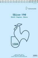 HAHNEMÜHLE Skizzenblock DIN A3, 1 Block