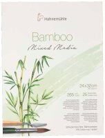 HAHNEMÜHLE Malblock Bamboo 24,0 x 32,0 cm 265 g/qm,...